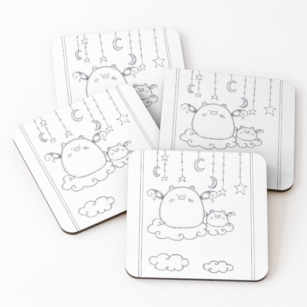 Item preview, Cute Kawaii Piggles 9 designed and sold by piggiesnstuff.