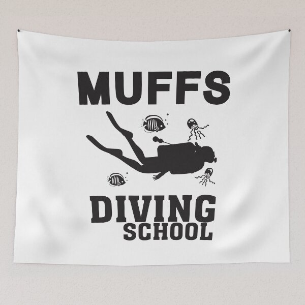 Item preview, Muffs Diving School designed and sold by letsgoh.