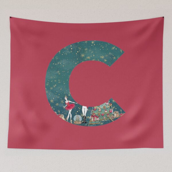 Item preview, Christmas Nutcracker Letter C | Christmas Letters designed and sold by SerendipityNow.