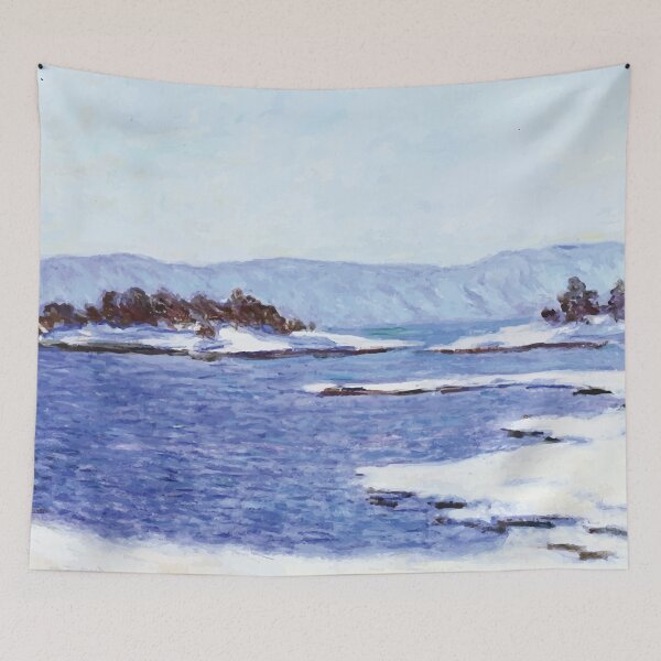 Item preview, Claude Monet On the Bank of Christiania Fjord 1895 designed and sold by cyanishsnow.