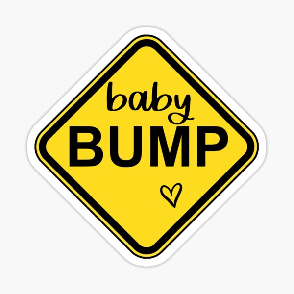 Baby Bump Stickers for Sale