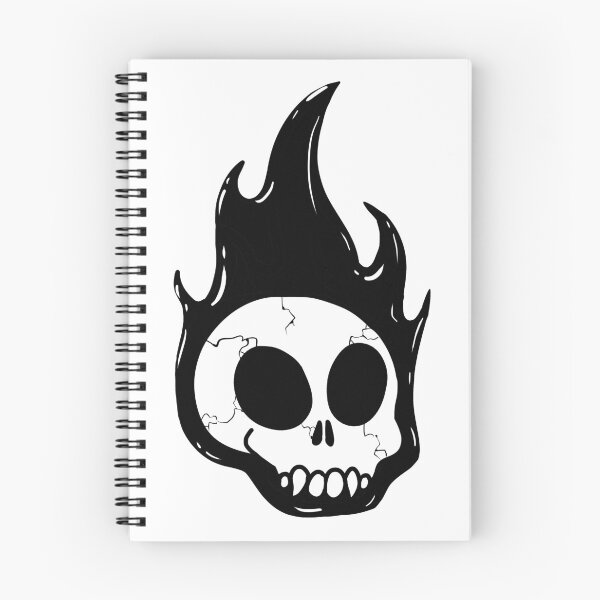 Item preview, Blackfire Skull designed and sold by Lunalier.