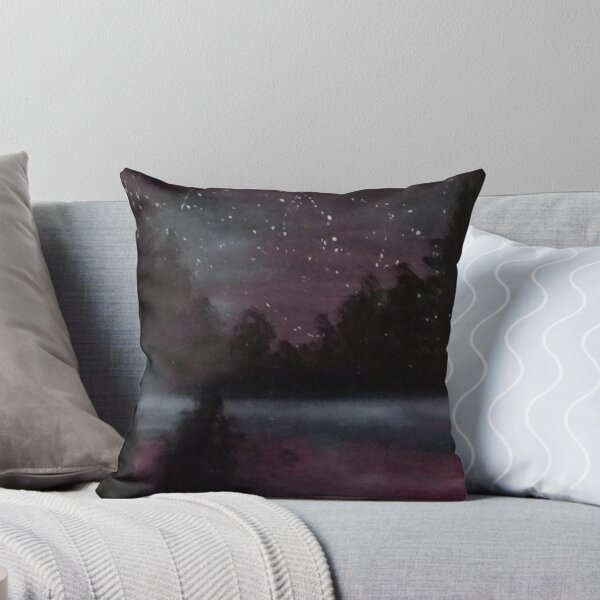 Item preview, Purple sunset filled with stars designed and sold by edwardtiptonart.