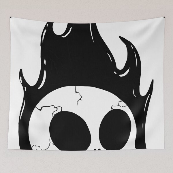 Item preview, Blackfire Skull designed and sold by Lunalier.