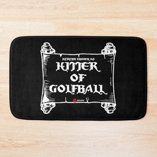 Item preview, Hereby known as Hitter of Golf Ball-Medieval Scroll designed and sold by BLACKSUN-SHOP.
