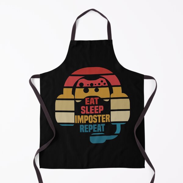 Item preview, Eat Sleep Imposter Repeat The Perfect Crewmate Design designed and sold by TAKEITTeeZee.