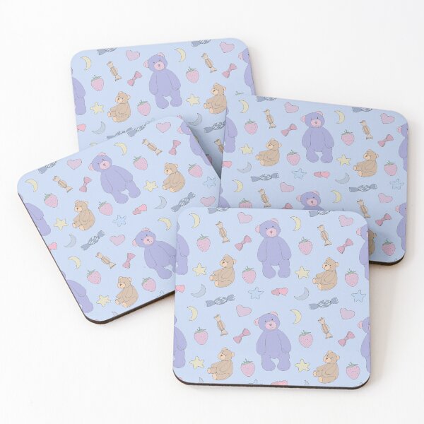 Item preview, Dreaming bears (blue-lilac) designed and sold by Flowersforbear.