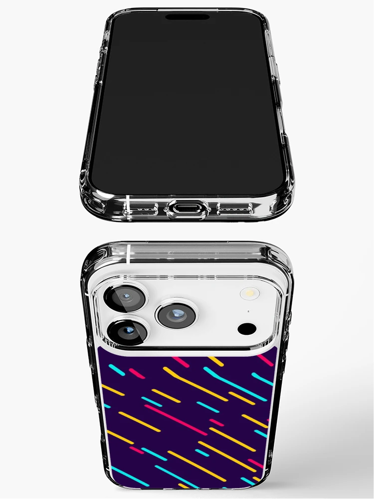 Thumbnail 3 of 5, iPhone Case, Colorful Rays designed and sold by worldtrend.