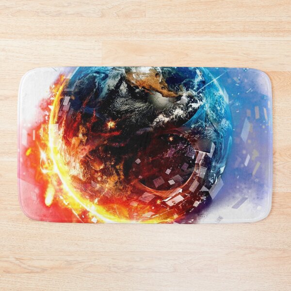 Item preview, The earth that has blue core and red core designed and sold by Arramavis.