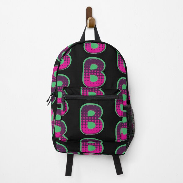 Item preview, B Letter in Green, Pink and Purple. designed and sold by Krafty  Arts Studio.