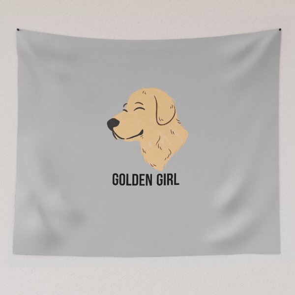 Item preview, golden girl designed and sold by LifeAsGeneration Z.
