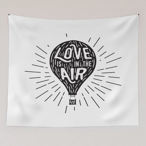 Item preview, Love Is In The Air, Hot Air Balloon designed and sold by 4AllTimes.