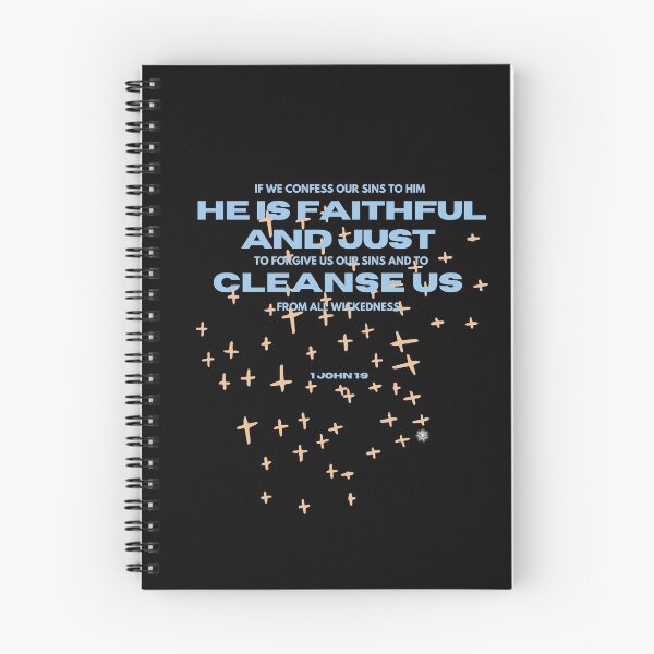 Item preview, He is faithful and just : 1 John 1:9 designed and sold by DandelionSeeds.