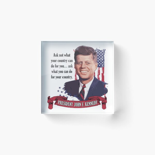 Item preview, John F. Kennedy designed and sold by WearThePositive.