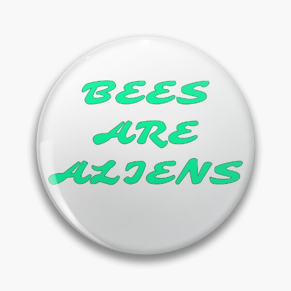 Item preview, Bees Are Aliens (Funny) Space Merch designed and sold by Mustard Prophet.