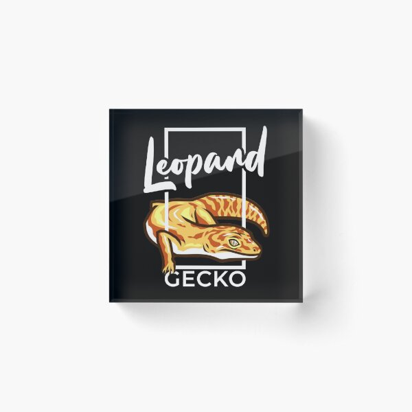 Leopard Gecko Owner Reptile Keeper Acrylic Block