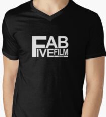 Fab Five Film Logo Men's V-Neck T-Shirt