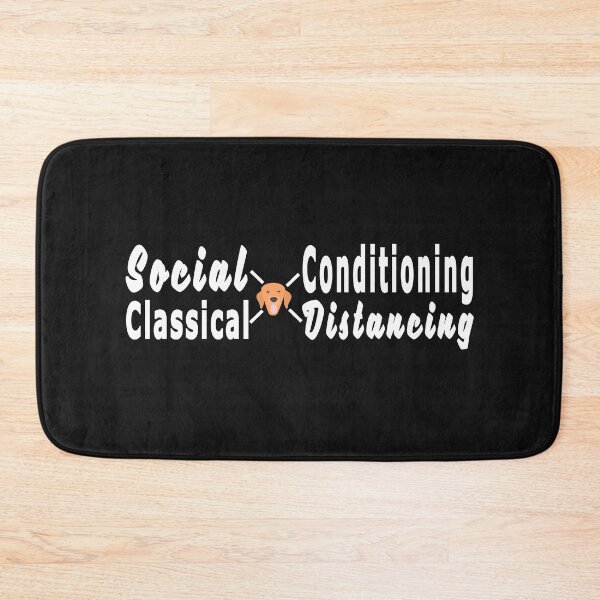 Item preview, Social distancing classical conditioning instruction with dogs for dog trainers gift designed and sold by CareShare Design.