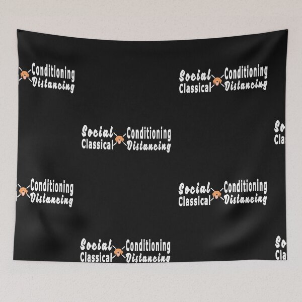 Item preview, Social distancing classical conditioning instruction with dogs for dog trainers gift designed and sold by CareShare Design.