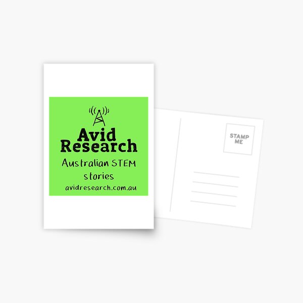 Avid Research - Australian STEM Stories Postcard