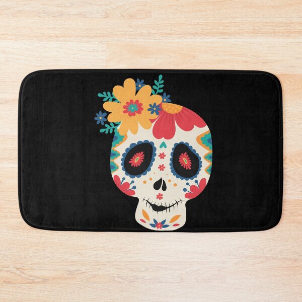 Item preview, Día De Muertos - Leyendas - Floral Skull designed and sold by NostalgicLatin.