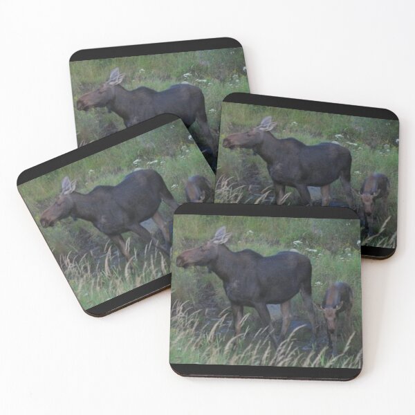 Item preview, Moose Cow and her Calf designed and sold by jrichard99.