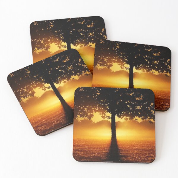Item preview, Sunset Tree designed and sold by MathenaArt.