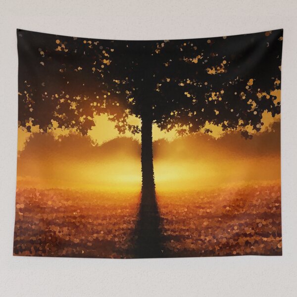 Item preview, Sunset Tree designed and sold by MathenaArt.