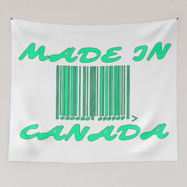 Item preview, MADE IN CANADA (Funny) Earth Merch designed and sold by Mustard Prophet.