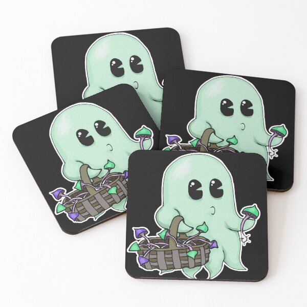 Item preview, Mushroom Hunt Ghost designed and sold by JOPArt.