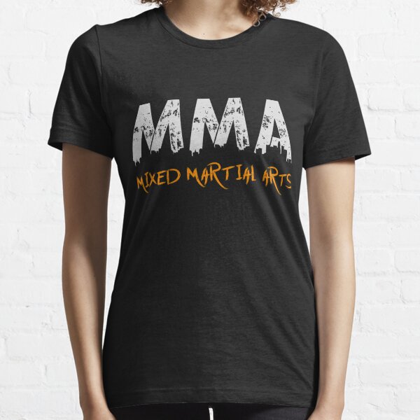 Camiseta de artes marciales mixtas de MMA, Negro, S
