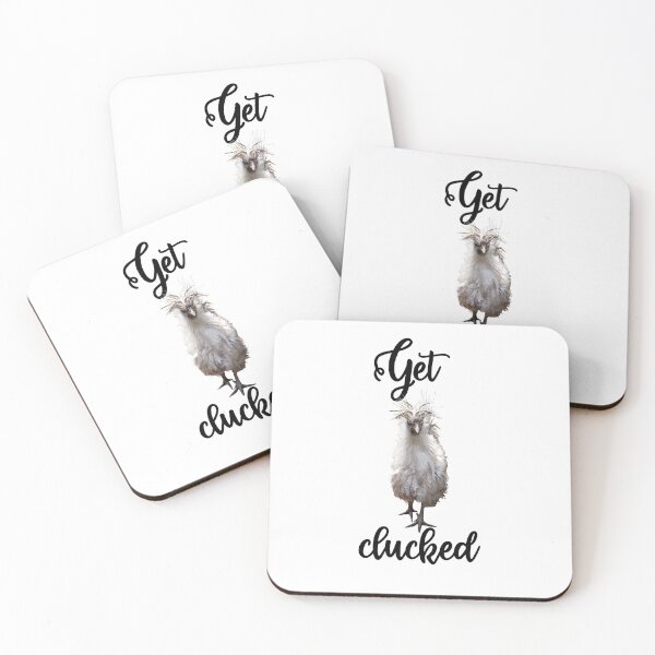 Item preview, Silkie Bantam Get Clucked designed and sold by StandoutSilkies.