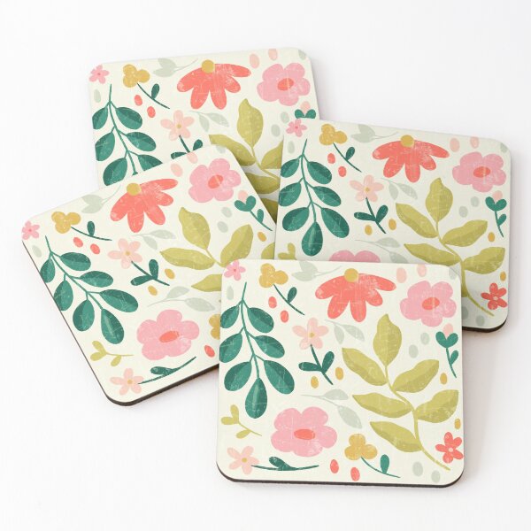 Item preview, Roses and leaves pattern designed and sold by kateholthouser.