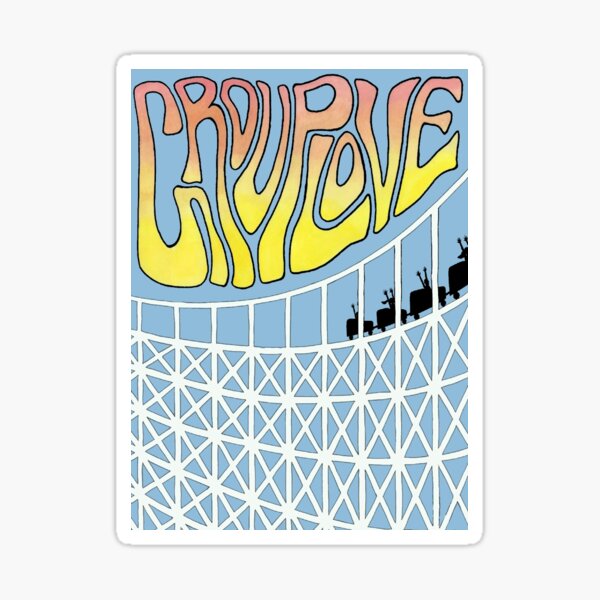 Grouplove Poster Sticker