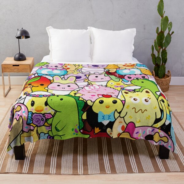 Cute Art Of Moriah Elizabeth Throw Blanket