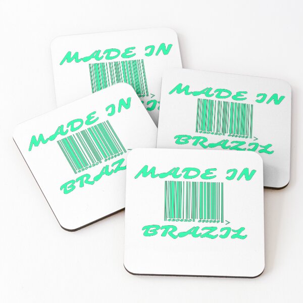 Item preview, MADE IN BRAZIL (Funny) Earth Merch designed and sold by Mustard Prophet.