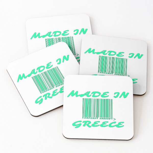 Item preview, MADE IN GREECE (Funny) Earth Merch designed and sold by Mustard Prophet.
