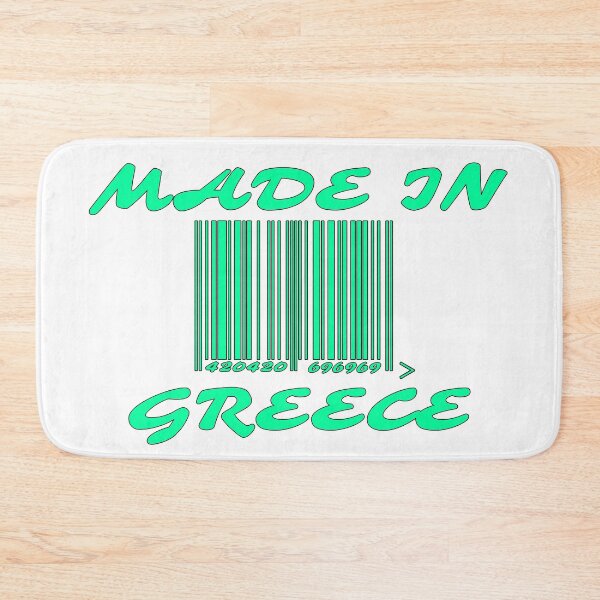 Item preview, MADE IN GREECE (Funny) Earth Merch designed and sold by Mustard Prophet.