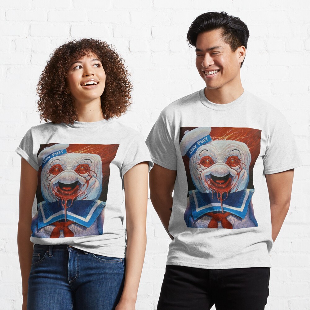 Discover Creepy Stay Puft Marshmallow Man T-Shirt