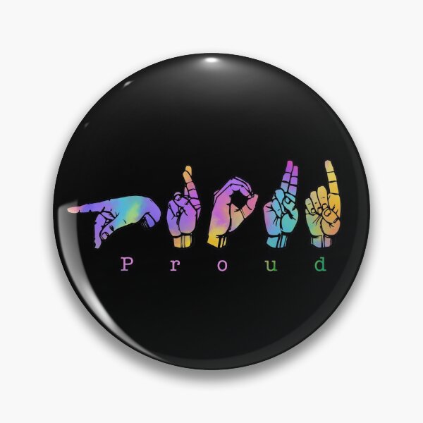 Item preview, “Proud” in ASL Fingerspelling designed and sold by Jennaviveart.