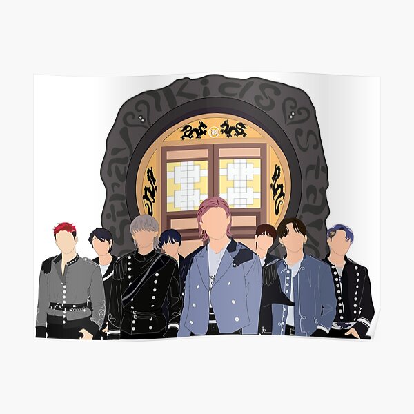 Skz Back Door Posters | Redbubble