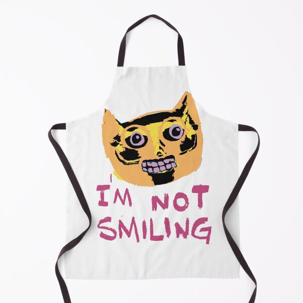 Item preview, Not smiling pumpkin cat designed and sold by batisfera.
