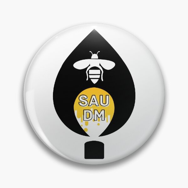 Item preview, SAU DM Flame with Bee designed and sold by St. Ambrose  Dance Marathon.
