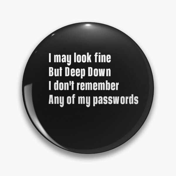 Item preview, password amnesia designed and sold by asharpriest.