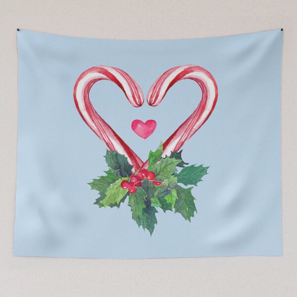 Item preview, Sweet Peppermint Christmas Candy Cane Sweetheart designed and sold by Alicia Chee.