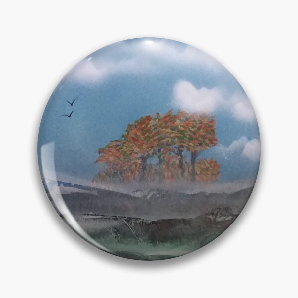 Item preview, The Autumn trees out in the field designed and sold by edwardtiptonart.