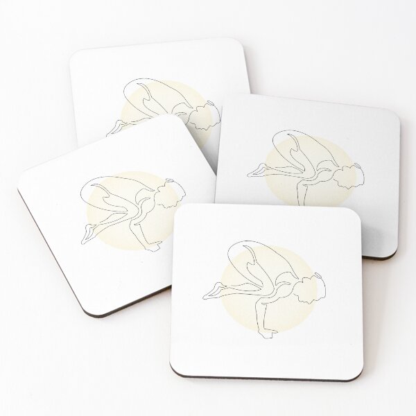 Item preview, Oneline Yoga Pose art  designed and sold by Umalinha.