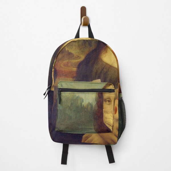 Item preview, Mona Lisa Face Mask Sanitizer & Toilet Paper Funny Painting designed and sold by Bill Herrin.