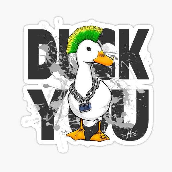 MOE - The Punk Duck Sticker