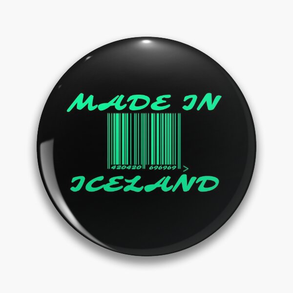 Item preview, MADE IN ICELAND (Funny) Earth Merch designed and sold by Mustard Prophet.